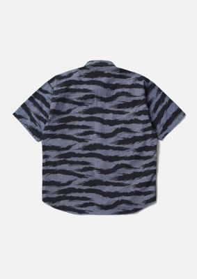 シャツ CAMO PATTERN CHAMBRAY SHIRT SS