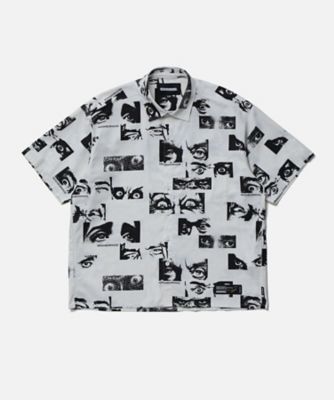 シャツ EYES PATTERN SHIRT SS 261TSNHー