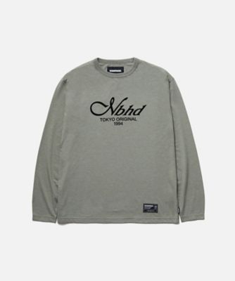KMRII スタッズスネーク長袖カットソー カットソー HEATHER FABRIC TEE LS 261UWNH