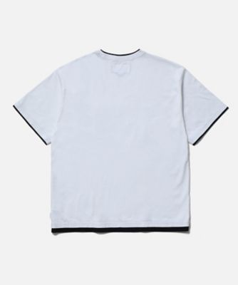 カットソー　ＢＷ　．　ＬＡＹＥＲＥＤ　ＴＲＩＭ　ＣＲＥＷＮＥＣＫ　ＳＳ　２６１ＵＷＮＨーＣＳＭ０６