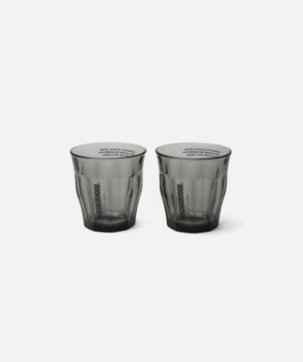 ＜NEIGHBORHOOD (Men)＞グラス２個セット　ＬＯＧＯ　ＤＵＲＡＬＥＸ　ＧＬＡＳＳーＭ　ＳＥＴ　２６１ＷＦＮＨーＡＣ０５