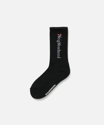 ＜NEIGHBORHOOD (Men)＞靴下　ＬＯＧＯ　ＳＯＣＫＳ　２６１ＷＩＮＨーＵＷＭ０１