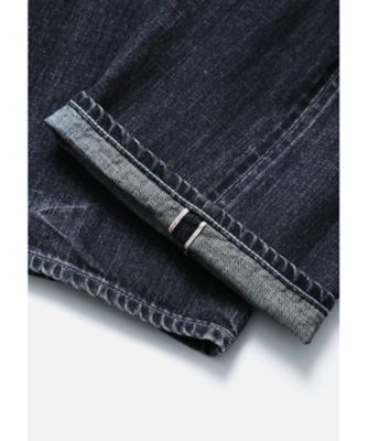 デニムパンツ WASHED DENIM DP WIDE PANTS