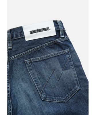 デニムパンツ WASHED DENIM DP BASIC PANTS