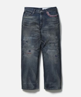 ジーパン ROXY ウィメンズ SANDY DENIM デニムパンツ ゆったりシルエット【2026