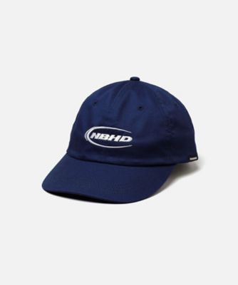 バ*ん様 NOAH ナイロン ジェットキャップ レザーベルト ネイビー キャップ DAD CAP 261YGNHーHT02 | NEIGHBORHOOD