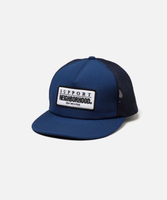 NEIGHBORHOOD メッシュバックキャップ ネイビー NEIGHBORHOOD(ネイバーフッド) 25SSメッシュキャップ ネイビー サイズ