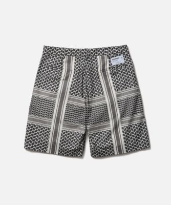 ショートパンツ SHEMAGH PATTERN SHORT PANTS