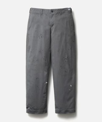 パンツ ＊HARD TWIST DENIM WIDE PANTS