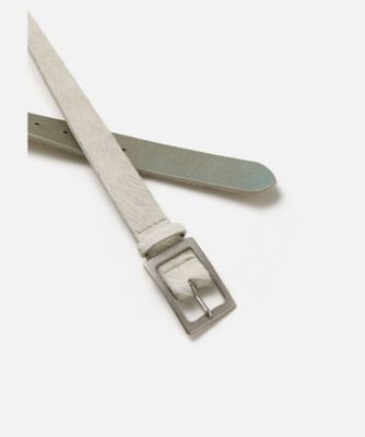 NEIGHBORHOOD レザーベルト Mサイズ 242PKNH-AC01 ベルト HAIRーON LEATHER BELT 262PKNHー
