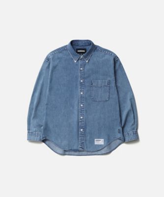 シャツ DENIM BD SHIRT LS 262SPNHーSHM04