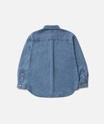 シャツ DENIM BD SHIRT LS 262SPNHーSHM04
