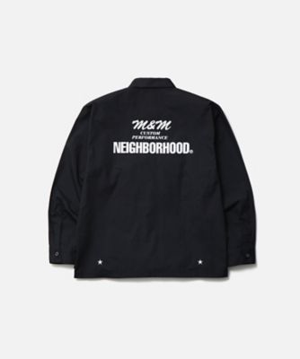ガンクラフト 受注生産限定 ロングスリーブワークシャツ ネイビー M ジョイクロ シャツ NH X M＆M ． CLASSIC WORK SHIRT LS