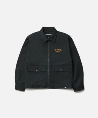 kolor26ssボンディングジャケット ブルゾン ブルゾン ZIP WORK JACKETー1 262TSNHー