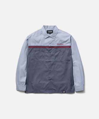 シャツ BICOLOR WORK SHIRT LS 262TSNHー
