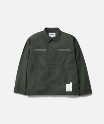 シャツ SLANT POCKET SHIRT LS 262TSNHー