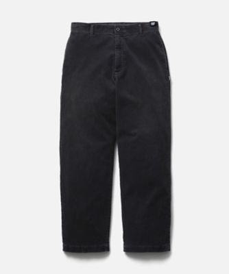 パンツ WASHED CORDUROY PLAIN PANTS