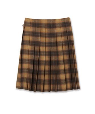 【極美品】マディソンブルーMADISONBLUESOFIE スカート チェック PLEATED WRAP SKIRT CHECK MB264ー6011