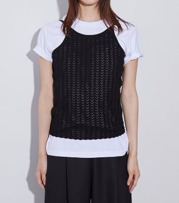 Ｅｙｅｌｅｔ　Ｐａｔｔｅｒｎ　Ｋｎｉｔ　Ｃａｍｉｓｏｌ　２６Ａ６１３０８