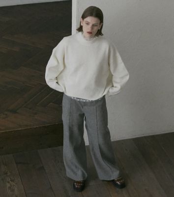 Ｗｏｏｌ　Ｃａｓｈｍｅｒｅ　Ｃｒｅｗ　Ｎｅｃｋ　Ｋｎｉｔ　２６Ａ６１５０９