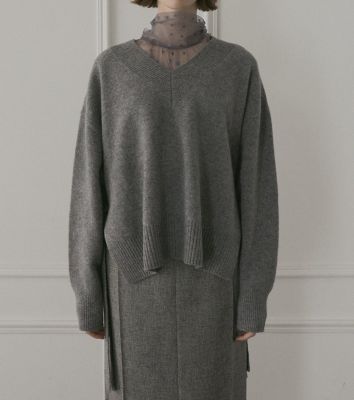 Ｗｏｏｌ　Ｃａｓｈｍｅｒｅ　Ｖ　Ｎｅｃｋ　Ｋｎｉｔ　２６Ａ６１５１１