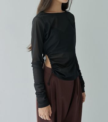 Ｄｅｓｉｇｎ　Ｇａｔｈｅｒｅｄ　Ｃｕｔｏｕｔ　Ｔｏｐ　２６Ａ６２３０６