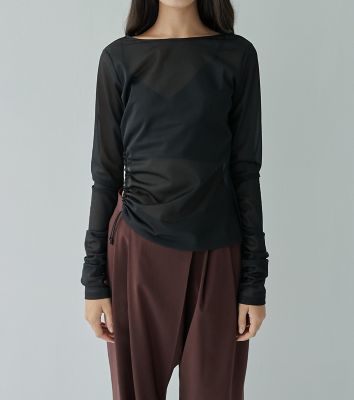 Ｄｅｓｉｇｎ　Ｇａｔｈｅｒｅｄ　Ｃｕｔｏｕｔ　Ｔｏｐ　２６Ａ６２３０６