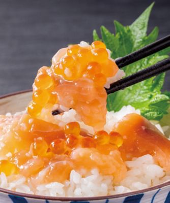 ２３０７１　海鮮福箱（北海道サーモン）