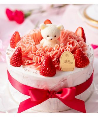 ＜メゾン・ド・モンシェール＞【店頭受取／新宿】【母の日】ホワイトベアカーネーション　５月９日（土）・１０日（日）お受け取り