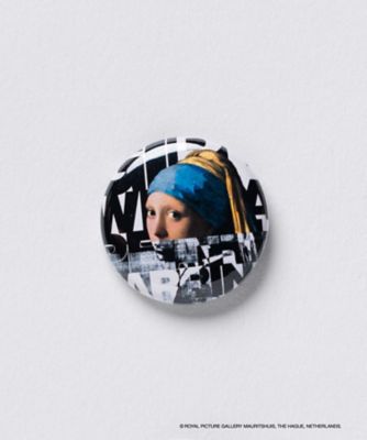 缶バッチ GIRL WITH A PEARL EARRING BADGE