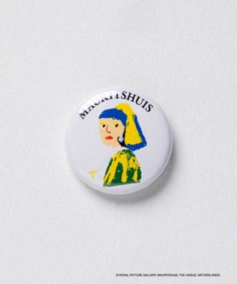 缶バッチ GIRL WITH A PEARL EARRING BADGE