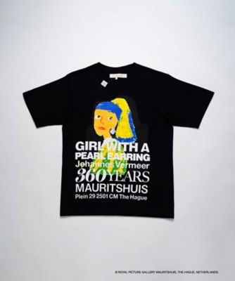 Tシャツ SKETCH GIRL WITH A PEARL