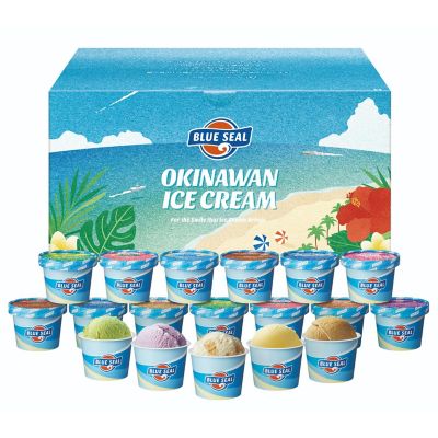 ＜沖縄/ブルーシール＞★【産直】ブルーシールギフト１８