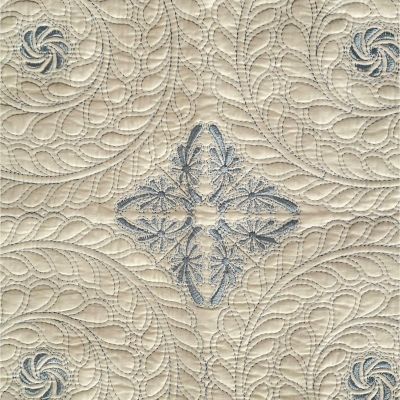 ☆高密度刺繍キルトマルチカバー | クラテックス/クラテックス | 三越