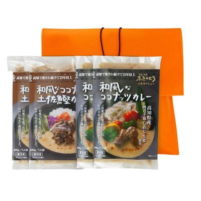 ＜高知/家庭酒房ふきのとう＞★【産直】和風なココナッツカレー＆和風なココナッツ土佐鰹カレーセット