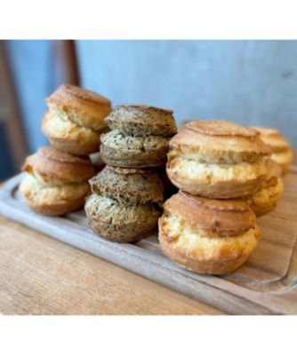 ＜KAIDO　books&coffee＞★ＫＡＩＤＯ生スコーン１２個セット（オリジナル・紅富貴・瀬戸内レモン）