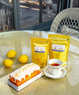 ＜バラクライングリッシュガーデン＞★レモンケーキ＆オリジナル紅茶