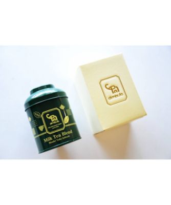 ＜紅茶専門店ディンブラ＞【新宿英国展おまとめ】★紅茶専門店ディンブラオリジナルミルクティーブレンド缶紅茶　（箱入り）