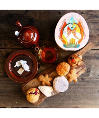 ＜OHISAMA＞【新宿英国展おまとめ】★優雅な馬の貼り箱入り英国郷土菓子７種