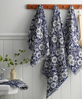 ☆トワルドジュイ柄 A4横型トートバッグストラップ付 ネイビー