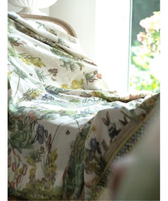 ☆麻マルチカバークロス バニーガーデン | Tessitura Toscana Telerie