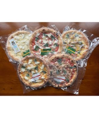 ＜ナポリピッツァ専門店　PIZZERIA ICARO＞★小麦を使用したピッツァとグルテンフリーピッツァの食べ比べ５枚セット