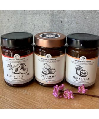＜MAISON PERROTTE/メゾン・ペロット＞★コンフィチュール３種（すもも大好きセット）