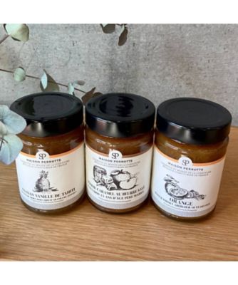 ＜MAISON PERROTTE/メゾン・ペロット＞★コンフィチュール３種（大人の愉しみセット）