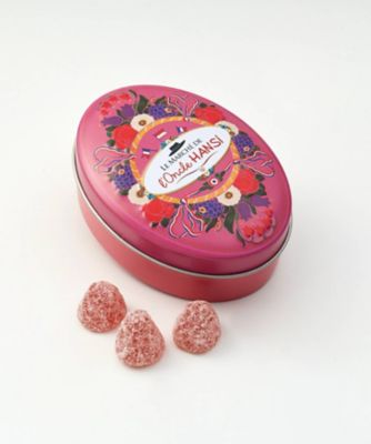 ＜オンクルアンシ＞【新宿フランス展おまとめ】★オンクルアンシ　グミ缶　フランボワーズ