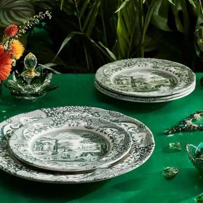 Spode スポード・ジュエル　ブレッドプレート１５㎝　５枚セット ☆グリーンイタリアン プレート 15cm | Spode/スポード | 三越