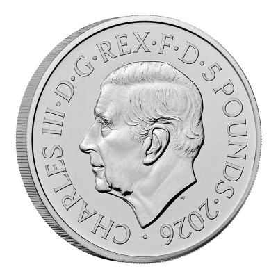 2007年 5ポンド 白銅貨　エリザベス2世 ウェディング ロイヤルミント ☆エリザベス2世生誕100周年記念5ポンド白銅貨 | ROYALMINT