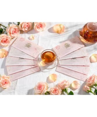 ☆ローズピンクの紅茶封筒（ティーバッグ5包入）×10個 | George
