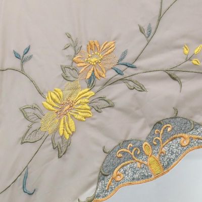 ☆【産直】花鳥刺繍晴雨兼用ミニ折りたたみ日傘 | 京都/シノワズリー