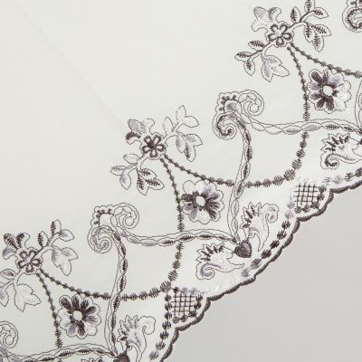 ★【産直】マーブル刺繍かわず張り長日傘